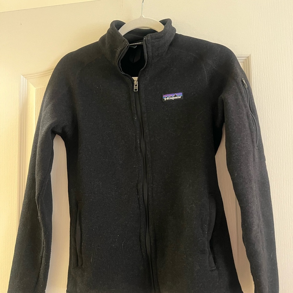 Patagonia Black Full-Zip Jacket
